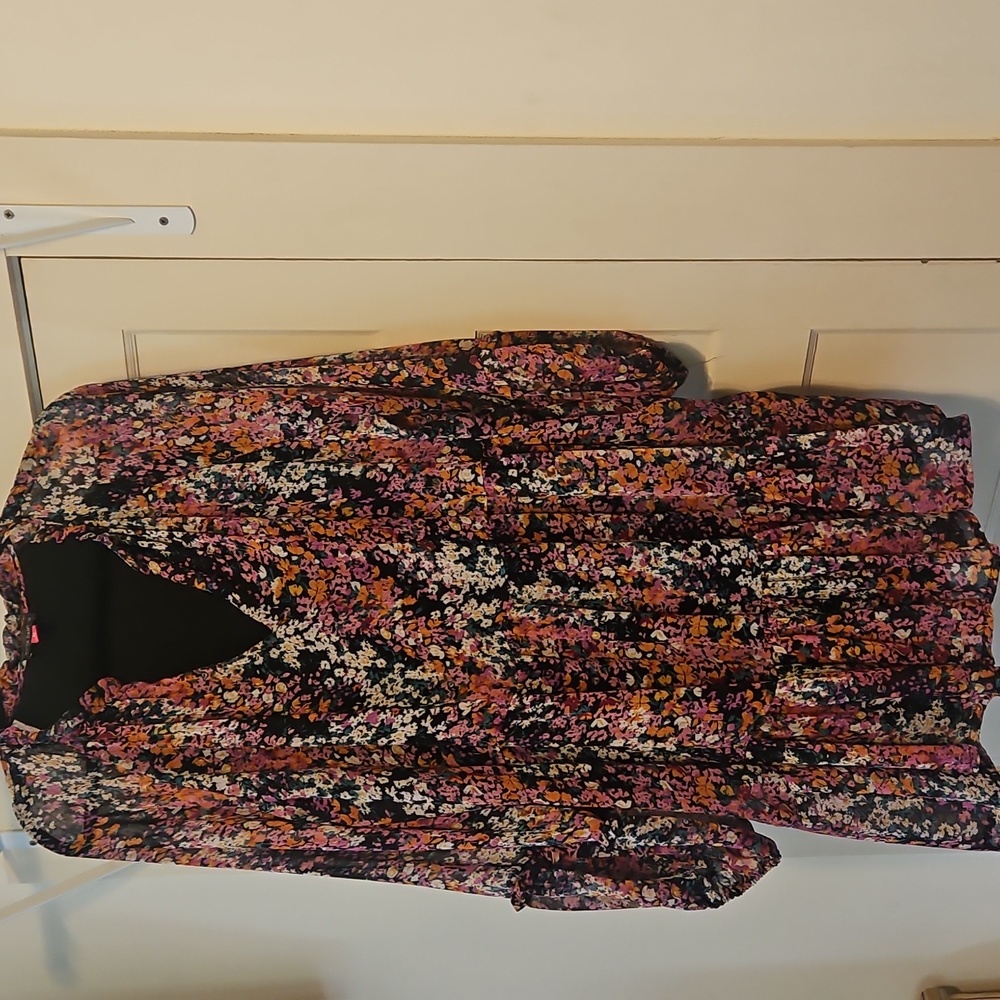 Vince Camuto Multicolor Floral Dress